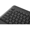 Клавиатура Logitech K650 черный USB беспроводная BT/Radio Multimedia (подставка для запястий) (920-010954)