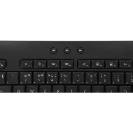 Клавиатура Logitech K650 черный USB беспроводная BT/Radio Multimedia (подставка для запястий) (920-010954)