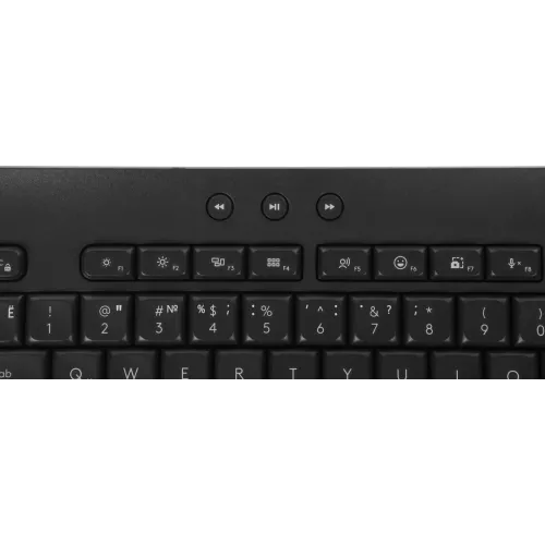Клавиатура Logitech K650 черный USB беспроводная BT/Radio Multimedia (подставка для запястий) (920-010954)
