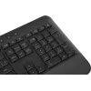 Клавиатура Logitech K650 черный USB беспроводная BT/Radio Multimedia (подставка для запястий) (920-010954)