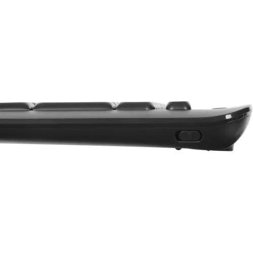 Клавиатура Logitech K650 черный USB беспроводная BT/Radio Multimedia (подставка для запястий) (920-010954)