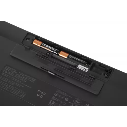 Клавиатура Logitech K650 черный USB беспроводная BT/Radio Multimedia (подставка для запястий) (920-010954)