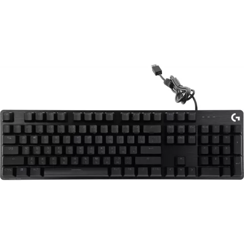 Клавиатура Logitech G412 SE механическая черный USB for gamer LED (920-010440) кабель 1.8м