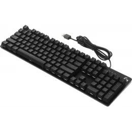 Клавиатура Logitech G412 SE механическая черный USB for gamer LED (920-010440) кабель 1.8м