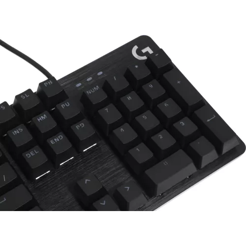 Клавиатура Logitech G412 SE механическая черный USB for gamer LED (920-010440) кабель 1.8м