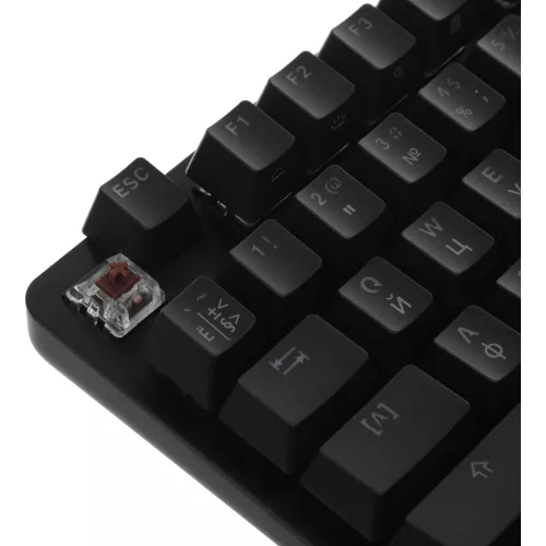 Клавиатура Logitech G412 SE механическая черный USB for gamer LED (920-010440) кабель 1.8м