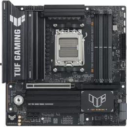 Материнская плата Asus TUF GAMING B850M-PLUS WIFI7 Socket AM5 AMD B850 4xDDR5 mATX AC`97 8ch(7.1) 2.5Gg RAID+HDMI+DP