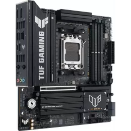 Материнская плата Asus TUF GAMING B850M-PLUS WIFI7 Socket AM5 AMD B850 4xDDR5 mATX AC`97 8ch(7.1) 2.5Gg RAID+HDMI+DP