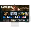 Монитор Samsung 32" S32FM803UIXCI белый VA LED 16:9 HDMI M/M Cam матовая HAS 3000:1 400cd 178гр/178гр 3840x2160 60Hz 4K USB 7кг