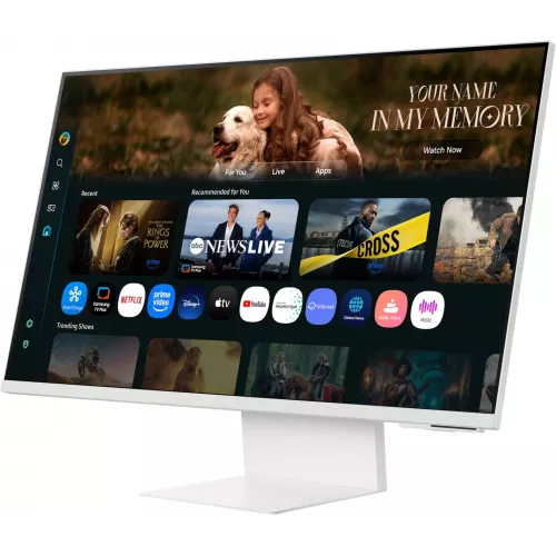 Монитор Samsung 32" S32FM803UIXCI белый VA LED 16:9 HDMI M/M Cam матовая HAS 3000:1 400cd 178гр/178гр 3840x2160 60Hz 4K USB 7кг