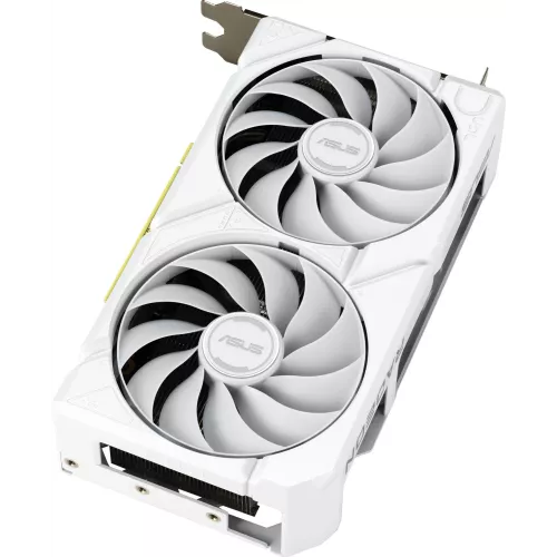 Видеокарта Asus PCI-E 5.0 DUAL-RX9060XT-16G-WHITE AMD Radeon RX 9060XT 16Gb 128bit GDDR6 2620/20000 HDMIx1 DPx2 HDCP Ret