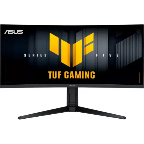 Монитор Asus 34" VG34WQML5A черный VA LED 21:9 HDMI M/M матовая HAS Piv 4000:1 400cd 178гр/178гр 3440x1440 250Hz FreeSync Premium Pro DP UW USB 8.1кг
