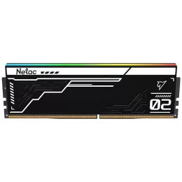 Память DDR5 2x16GB 6400MHz Netac NTS2D5P64DP-32K Shadow II RGB RTL Gaming PC5-51200 CL32 DIMM ECC 288-pin 1.35В kit с радиатором Ret