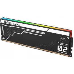 Память DDR5 2x16GB 6400MHz Netac NTS2D5P64DP-32K Shadow II RGB RTL Gaming PC5-51200 CL32 DIMM ECC 288-pin 1.35В kit с радиатором Ret