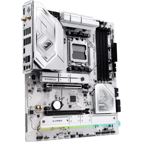 Материнская плата Asrock X870 STEEL LEGEND WIFI Socket AM5 AMD X870 4xDDR5 ATX AC`97 8ch(7.1) 2.5Gg RAID+HDMI