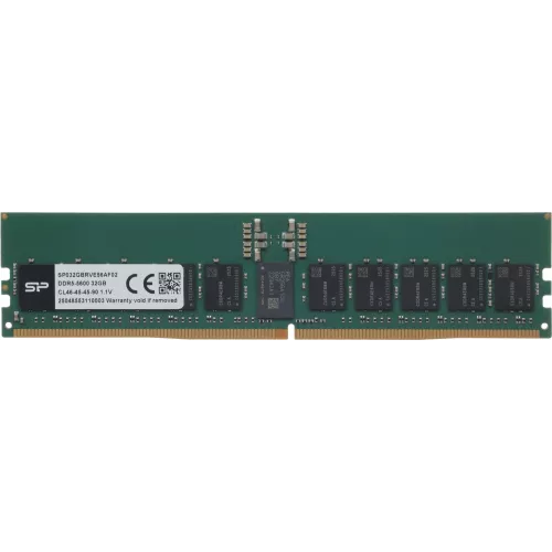 Память DDR5 Silicon Power SP032GBRVE56AF02 32Gb DIMM ECC Reg PC4-25600 CL46 5600MHz