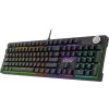 Клавиатура MSI GK320 механическая черный USB Multimedia for gamer LED (S11-04RU259-HH9) кабель 1.6м
