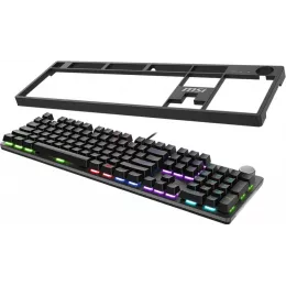 Клавиатура MSI GK320 механическая черный USB Multimedia for gamer LED (S11-04RU259-HH9) кабель 1.6м