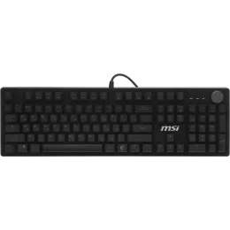 Клавиатура MSI GK320 механическая черный USB Multimedia for gamer LED (S11-04RU259-HH9) кабель 1.6м