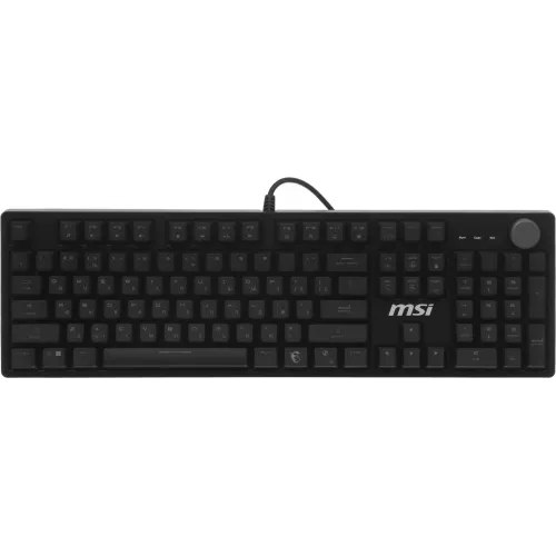 Клавиатура MSI GK320 механическая черный USB Multimedia for gamer LED (S11-04RU259-HH9) кабель 1.6м