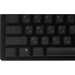 Клавиатура MSI GK320 механическая черный USB Multimedia for gamer LED (S11-04RU259-HH9) кабель 1.6м