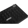 Клавиатура MSI GK320 механическая черный USB Multimedia for gamer LED (S11-04RU259-HH9) кабель 1.6м