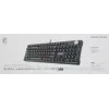 Клавиатура MSI GK320 механическая черный USB Multimedia for gamer LED (S11-04RU259-HH9) кабель 1.6м