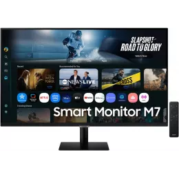 Монитор Samsung 32" LS32FM702UMXUE черный VA LED 4ms 16:9 HDMI M/M матовая 3000:1 300cd 178гр/178гр 3840x2160 60Hz 4K USB 6.5кг