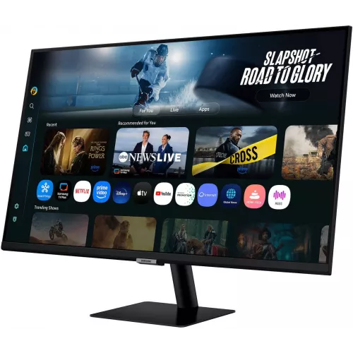 Монитор Samsung 32" LS32FM702UMXUE черный VA LED 4ms 16:9 HDMI M/M матовая 3000:1 300cd 178гр/178гр 3840x2160 60Hz 4K USB 6.5кг