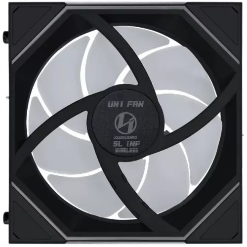 Вентилятор для корпуса Lian-Li Uni Fan SL-INF Wireless 120 Reverse ARGB 120х122.1x28 черный 4-pin 32.2дБ (G99.12RSLIN1W1B.R0) Ret