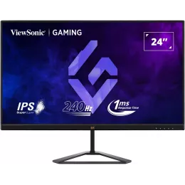 Монитор ViewSonic 23.8" VX2479A-HD-PRO черный IPS LED 16:9 HDMI матовая 250cd 178гр/178гр 1920x1080 240Hz G-Sync FreeSync DP FHD 3.2кг