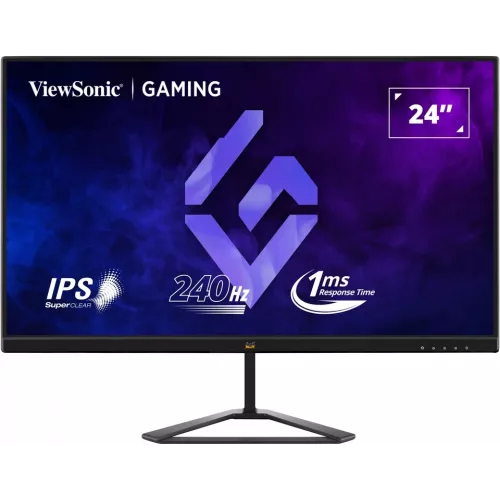Монитор ViewSonic 23.8" VX2479A-HD-PRO черный IPS LED 16:9 HDMI матовая 250cd 178гр/178гр 1920x1080 240Hz G-Sync FreeSync DP FHD 3.2кг