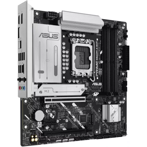 Материнская плата Asus PRIME B860M-A WIFI Soc-1851 Intel B860 4xDDR5 mATX AC`97 8ch(7.1) 2.5Gg RAID+HDMI+DP
