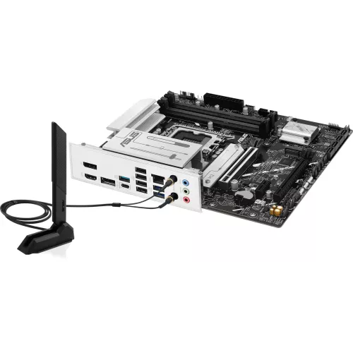 Материнская плата Asus PRIME B860M-A WIFI Soc-1851 Intel B860 4xDDR5 mATX AC`97 8ch(7.1) 2.5Gg RAID+HDMI+DP