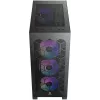 Корпус Azza AEROHEX черный без БП ATX 6x120mm 2x140mm 1xUSB2.0 1xUSB3.0 audio bott PSU