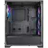 Корпус Azza AEROHEX черный без БП ATX 6x120mm 2x140mm 1xUSB2.0 1xUSB3.0 audio bott PSU