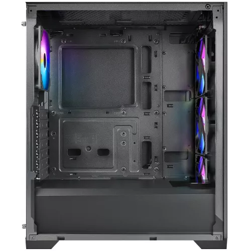 Корпус Azza AEROHEX черный без БП ATX 6x120mm 2x140mm 1xUSB2.0 1xUSB3.0 audio bott PSU