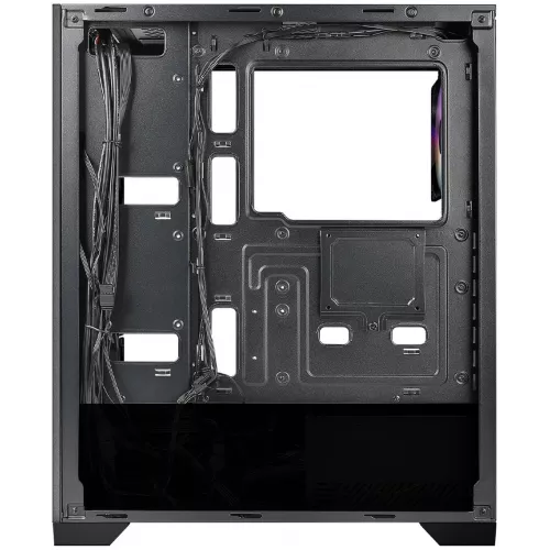 Корпус Azza AEROHEX черный без БП ATX 6x120mm 2x140mm 1xUSB2.0 1xUSB3.0 audio bott PSU