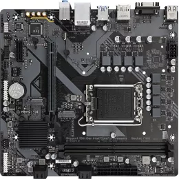 Материнская плата Gigabyte B760M E Soc-1700 Intel B760 2xDDR5 mATX AC`97 8ch(7.1) GbLAN RAID+VGA+HDMI+DP