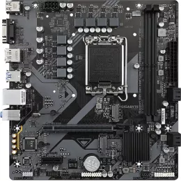 Материнская плата Gigabyte B760M E Soc-1700 Intel B760 2xDDR5 mATX AC`97 8ch(7.1) GbLAN RAID+VGA+HDMI+DP
