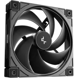 Вентилятор для корпуса Deepcool FD12 V2 120х120x25 черный 4-pin 35.6дБ (R-FD12V2-BKNPN1-G) Ret