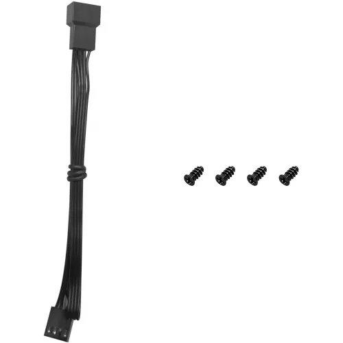 Вентилятор для корпуса Deepcool FD12 V2 120х120x25 черный 4-pin 35.6дБ (R-FD12V2-BKNPN1-G) Ret