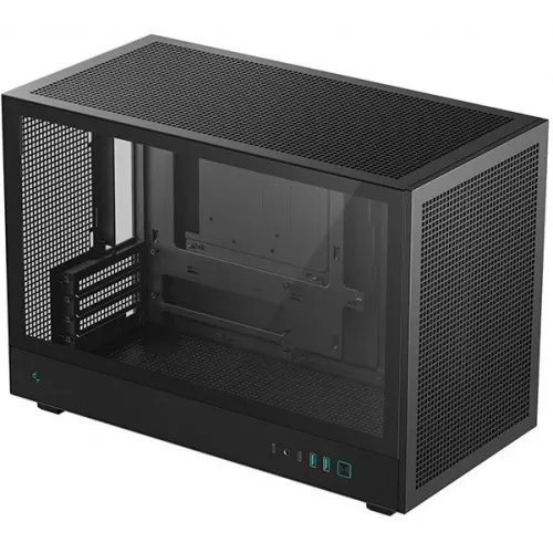 Корпус Deepcool CH260 черный без БП mATX 6x120mm 2x140mm 2xUSB3.0 bott PSU