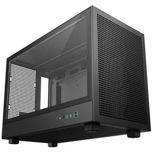 Корпус Deepcool CH260 черный без БП mATX 6x120mm 2x140mm 2xUSB3.0 bott PSU