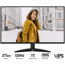 Монитор AOC 27" Q27B36S3 черный IPS 16:9 HDMI матовая 350cd 2560x1440 120Hz DP 2K