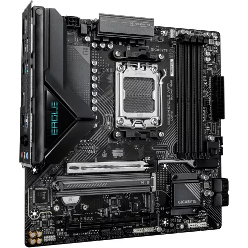 Материнская плата Gigabyte B850M EAGLE WF7 Socket AM5 AMD B850 4xDDR5 mATX AC`97 8ch(7.1) 2.5Gg RAID+HDMI+DP