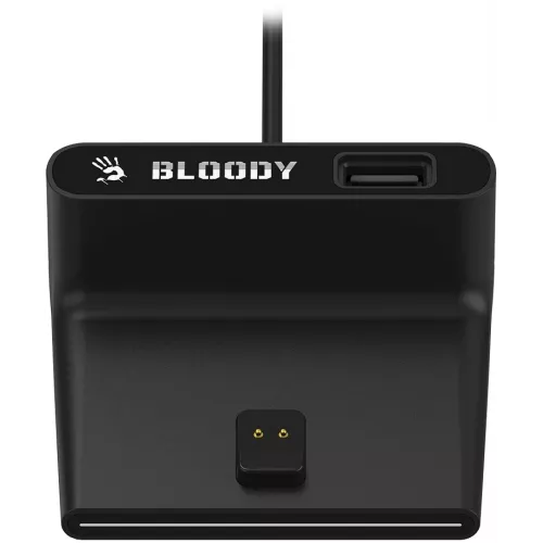 Мышь A4Tech Bloody R77 ULTRA DOCK черный оптическая 20000dpi беспров. USB
