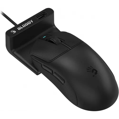 Мышь A4Tech Bloody R77 ULTRA DOCK черный оптическая 20000dpi беспров. USB