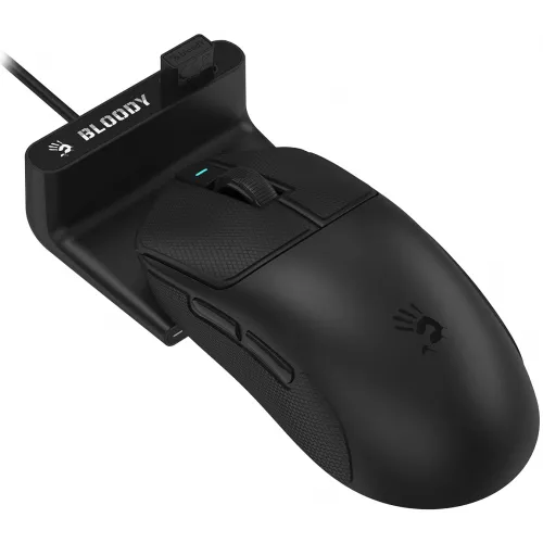 Мышь A4Tech Bloody R77 ULTRA DOCK черный оптическая 20000dpi беспров. USB