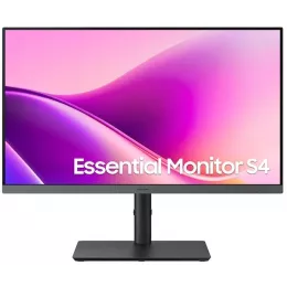 Монитор Samsung 24" Essential S4 S24F430UAUXEN черный IPS LED 16:9 HDMI матовая HAS Piv 1000:1 300cd 178гр/178гр 1920x1080 100Hz DP FHD USB 5.4кг